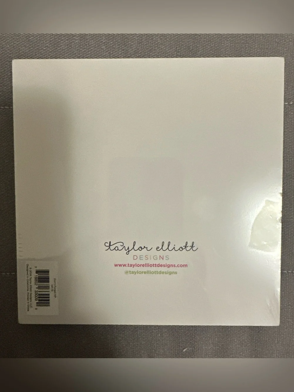 Callie Danielle “Bows” Notepad & Taylor Elliott “Don’t Forget” Pad Set Bundle